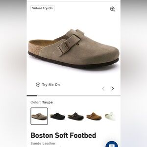Birkenstock Boston Soft Footbed